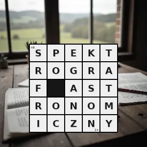 Hasło krzyżówkowe przyrząd do otrzymywania i trwałej rejestracji widma ciał niebieskich - spektrograf astronomiczny – rozwiązanie, synonimy, podpowiedzi i definicje krzyżówkowe